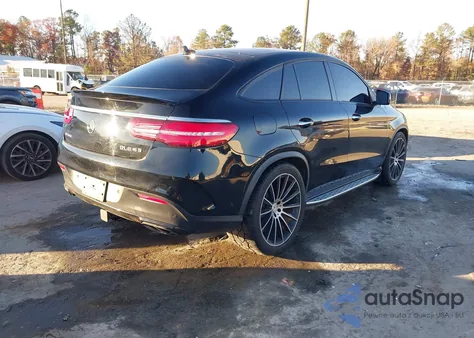 2019 Mercedes-Benz Amg Gle 43 Coupe 4Matic z USA, uszkodzony, nr VIN 4JGED6EB9KA148325